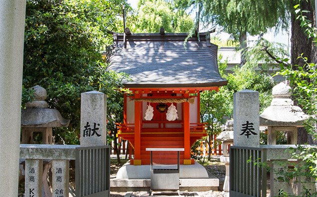 生田神社にある松尾神社の画像