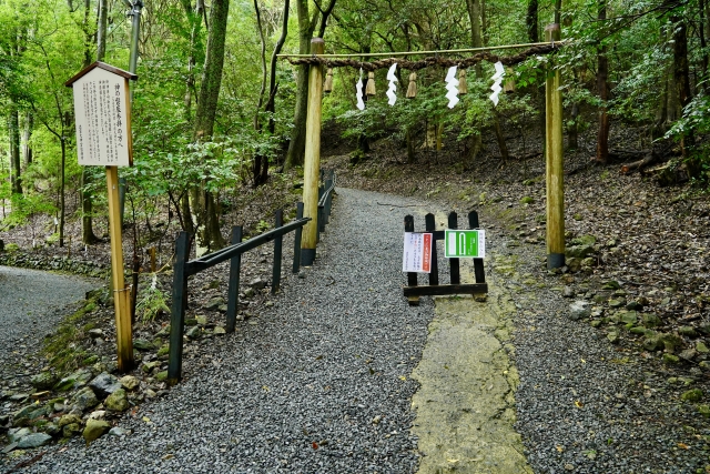 出雲大神宮御蔭山入山入口の画像