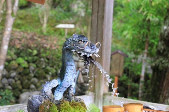 出雲大神宮手水舎の画像