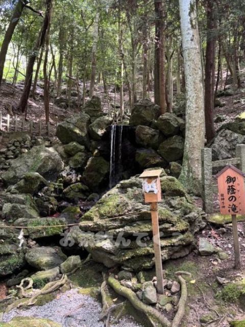出雲大神宮御蔭の滝の画像
