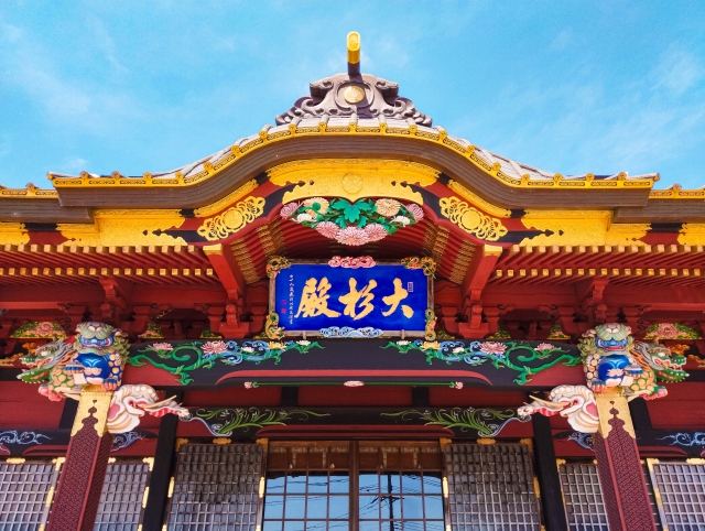 大杉神社社殿の画像