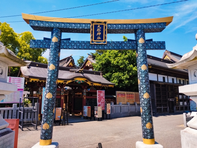 大杉神社の鳥居の画像