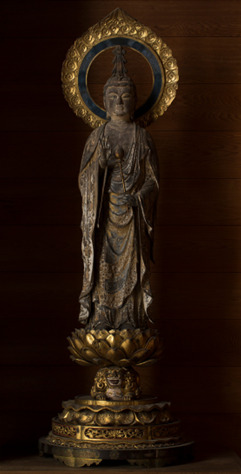 東慶寺の聖観音立像の画像