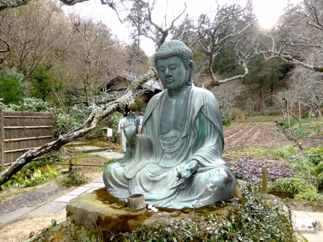 東慶寺の金仏の画像